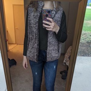 Thread & supply fuzzy vest